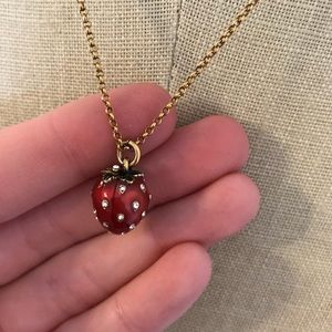 Juicy Couture Strawberry Necklace